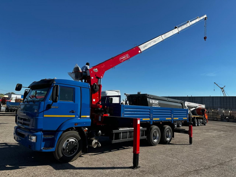 КамАЗ 65117-56 Борт с КМУ HR E&I HRS206 (Horyong) — 1