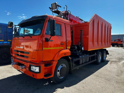 КамАЗ 65115 Ломовоз с КМУ VM10-74
