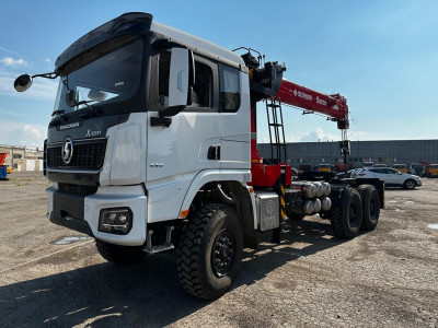 Shacman Х3000 6х6 Тягач с КМУ SUNHUNK 3005