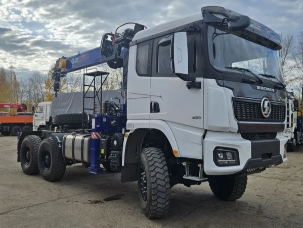 Shacman Х3000 6х6 Тягач с КМУ DonYang SS1956 — 1