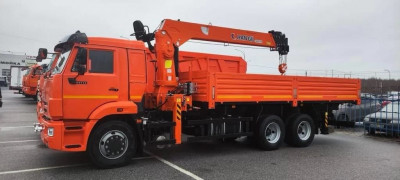 КамАЗ 65115 Борт с КМУ HANGIL HGC 374