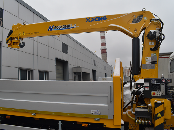 КамАЗ 65115 Борт с КМУ XCMG SQS 125-4 — 1