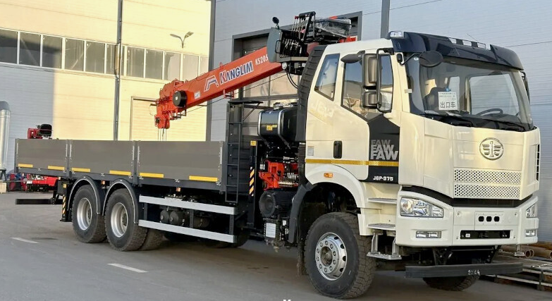 FAW 3250 6х4 Борт с КМУ KANGLIM KS2057 — 1