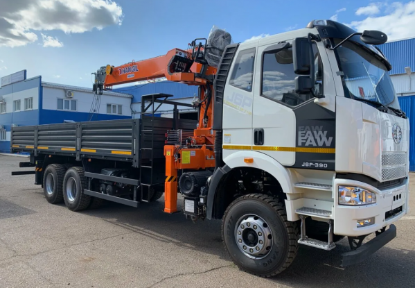 FAW 3250 6х4 Борт с КМУ HANGIL HGC756 — 1