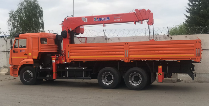 КамАЗ 65115 Борт с КМУ KANGLIM KS1256 — 1