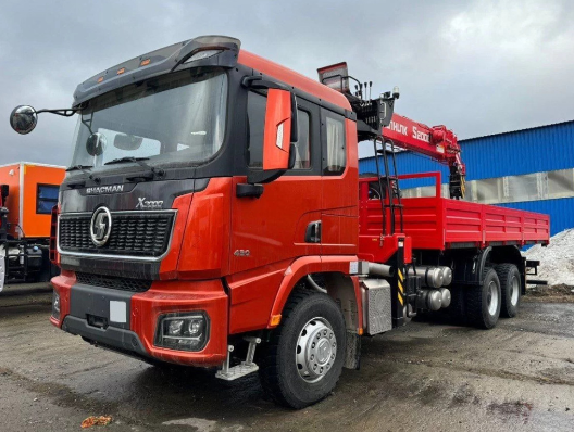 Shacman Х3000 6х4 Борт с КМУ SUNHUNK S2106 — 1