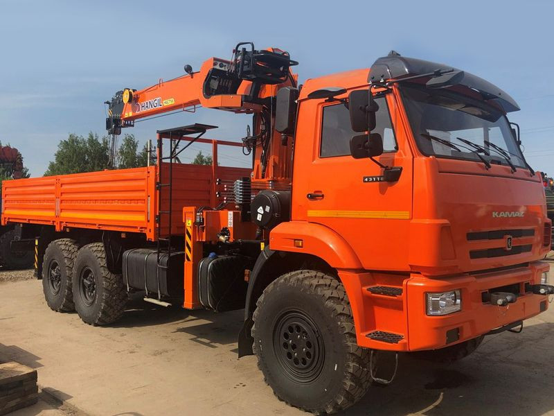 КамАЗ 43118 Борт с КМУ HANGIL HGC756 — 1