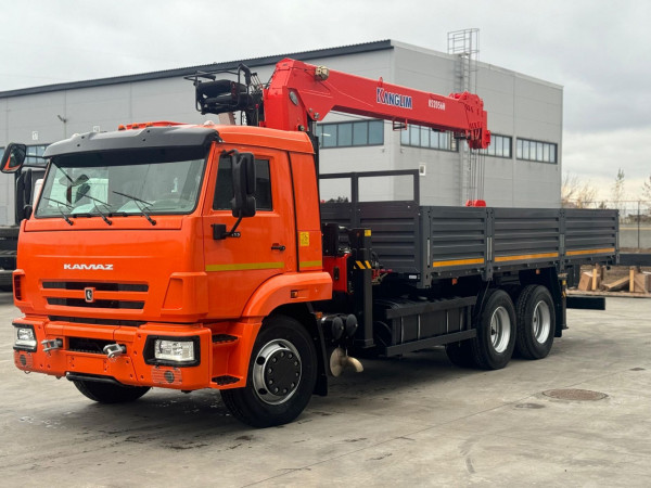 КамАЗ 65115 Борт с КМУ KANGLIM KS2056 — 1