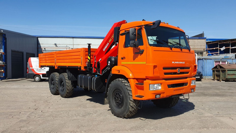 КамАЗ 43118 Борт с КМУ Инман ИМ 150N — 1