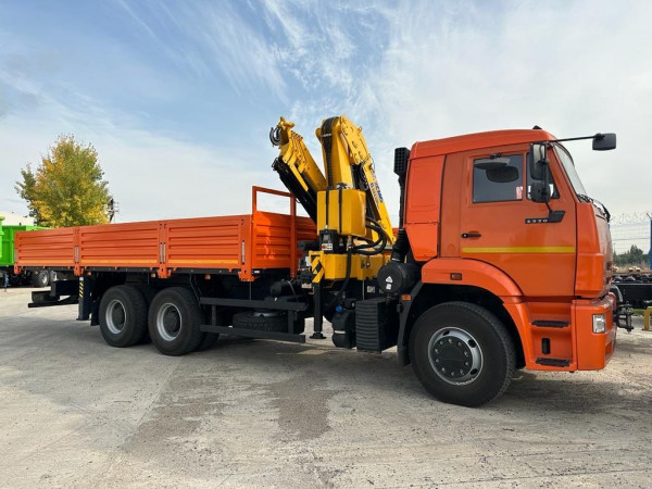 КамАЗ 65115 Борт с КМУ XCMG SQZ 160-4 — 1