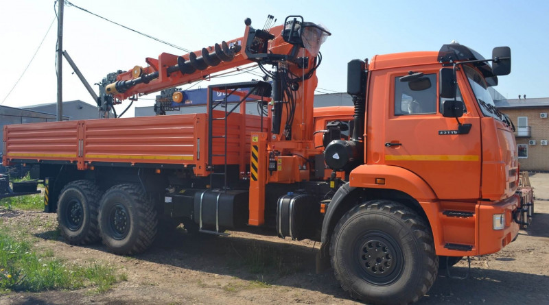 КамАЗ 43118 Борт с КМУ HANGIL HGC987 — 1