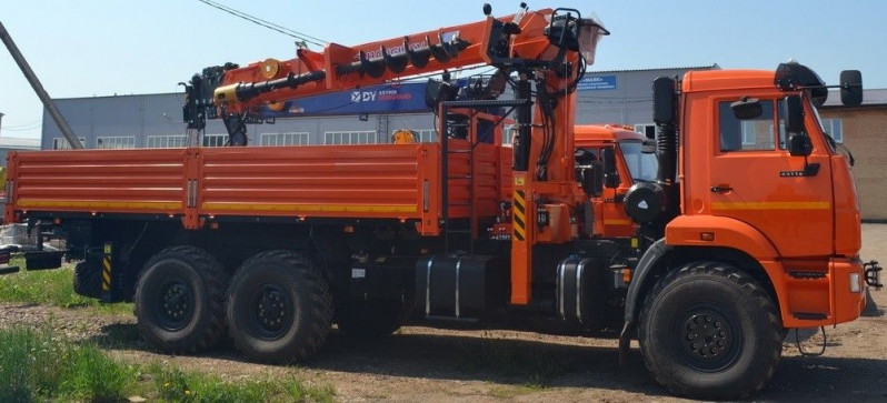 КамАЗ 43118 Борт с КМУ HANGIL HGC976 — 1