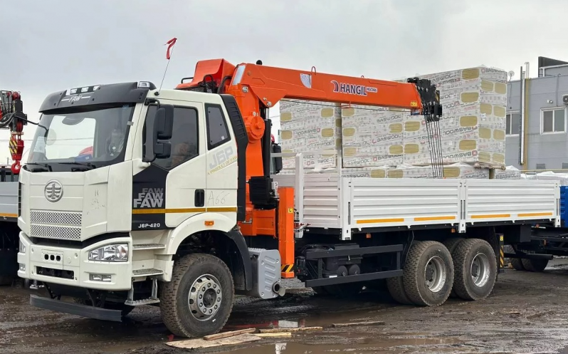 FAW 3250 6х4 Борт с КМУ HANGIL HGC 986 — 1
