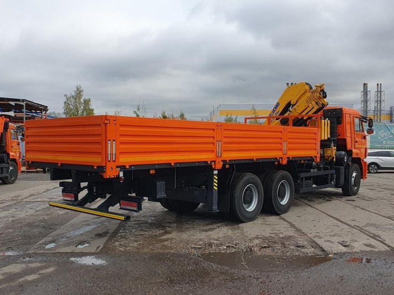 КамАЗ 65115 Борт с КМУ XCMG SQZ 132-4 — 1