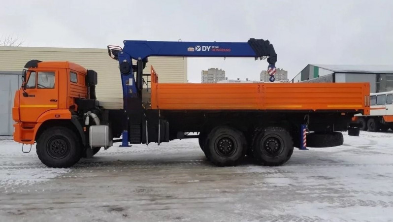 КамАЗ 43118 Борт с КМУ DongYang SS1966 — 1