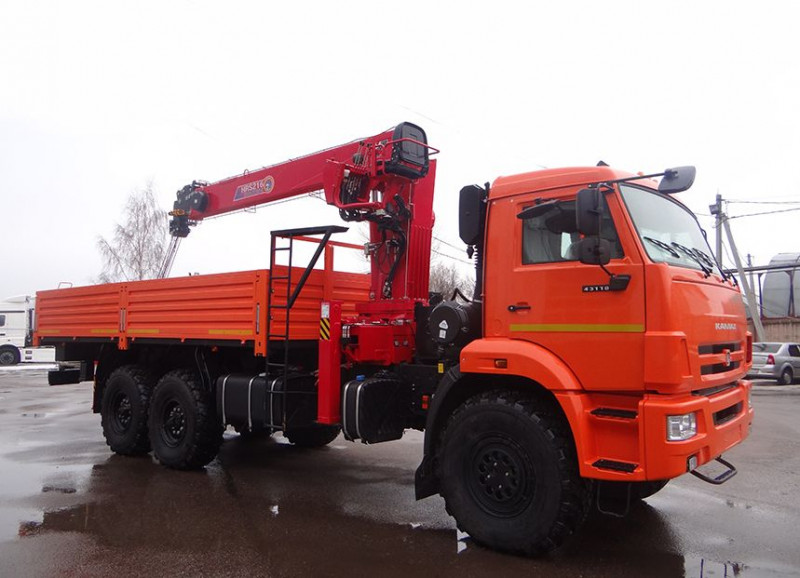 КамАЗ 43118 Борт с КМУ HR E&I HRS206 (Horyong) — 1