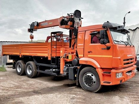 КамАЗ 65115 Борт с КМУ HANGIL HGC 986 — 1
