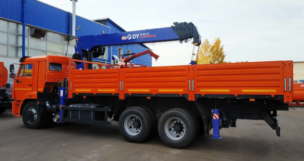 КамАЗ 65115 Борт с КМУ DongYang SS1966 ACE (9т) — 1