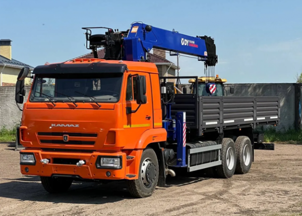 КамАЗ 65115 Борт с КМУ DongYang SS2037 — 1