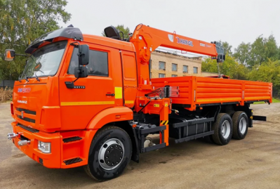 КамАЗ 65115 Борт с КМУ HANGIL HGC 514