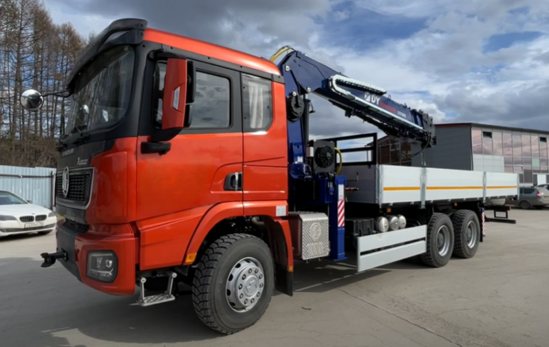 Shacman Х3000 6х4 Борт с КМУ DongYang SS1966 — 1