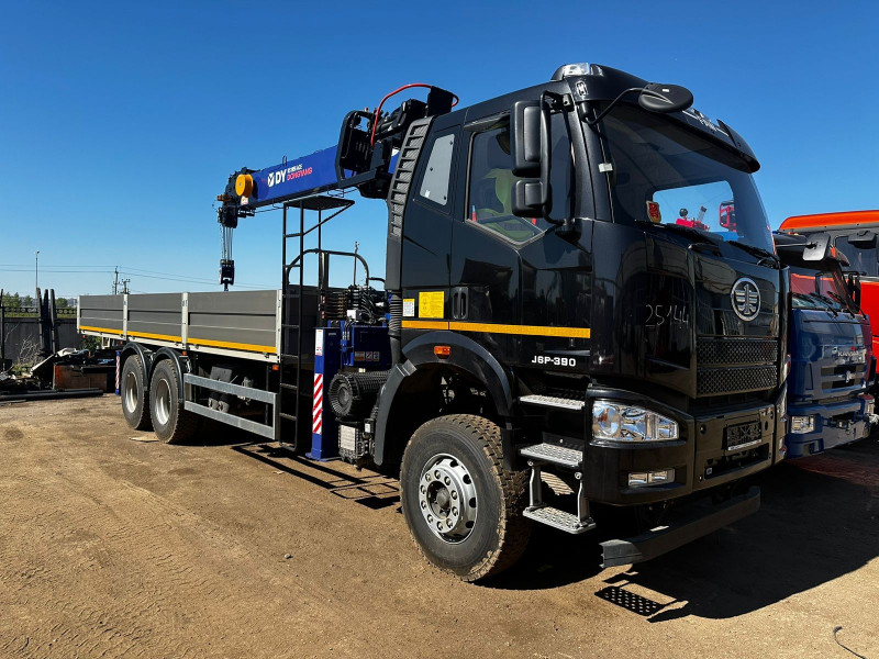 FAW 3250 6х4 Борт с КМУ DongYang SS1956 — 1