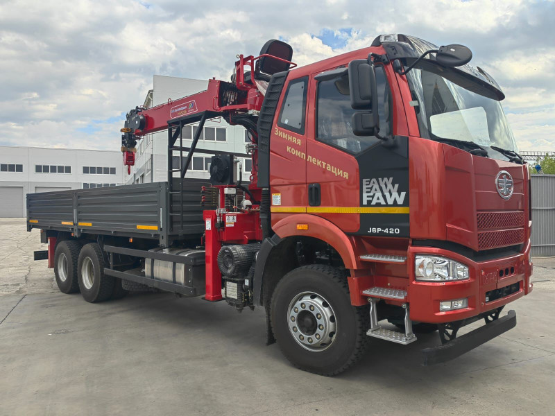 FAW 3250 6х4 Борт с КМУ HR E&I HRS206 (Horyong) — 1