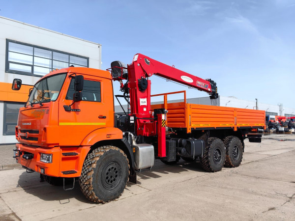КамАЗ 43118 Борт с КМУ HR E&I HRS216 (Horyong) — 1