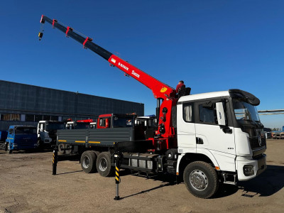 Shacman Х3000 6х4 Борт с КМУ SUNHUNK S3005