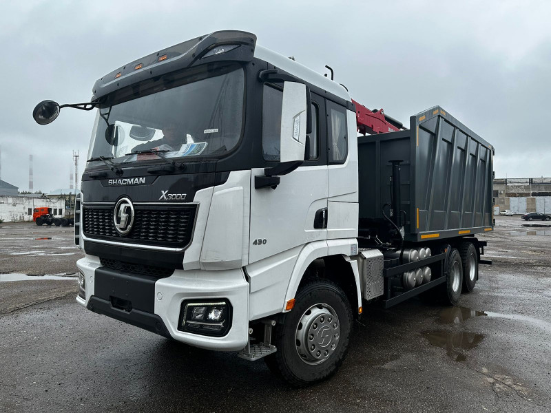 Shacman Х3000 6х4 Ломовоз с КМУ VM10-74 — 2