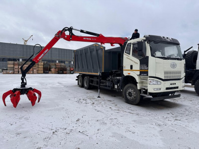 FAW 3250 6х4 Ломовоз с КМУ VM10-74